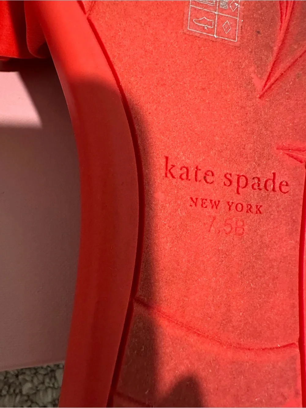 kate spade vibrant red